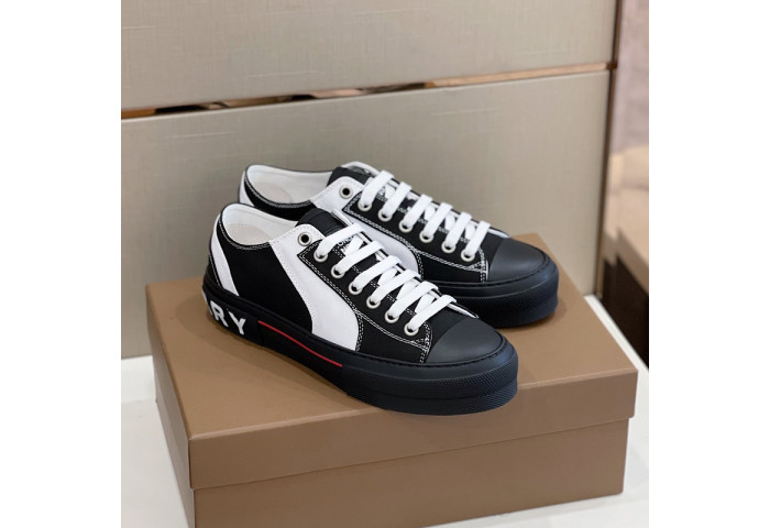 Bur*berry Vintage Check Cotton Sneakers