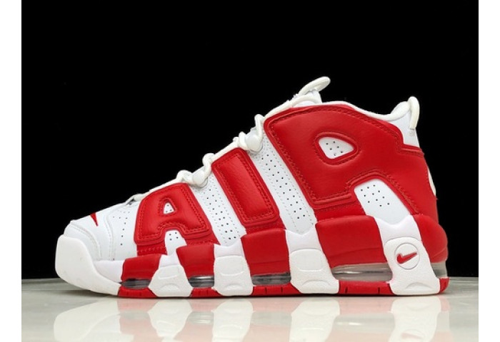 Nike Air More Uptempo White/Gym Red 414962-100
