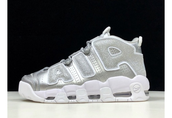 Nike Air More Uptempo Metallic Silver 917593-003