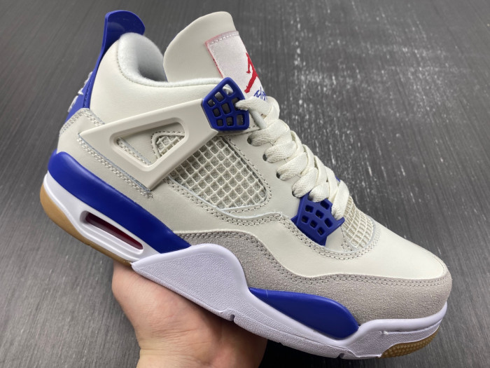 unknown air jordan 4 retro sb blue color