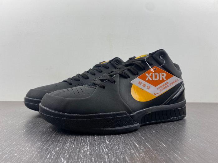 nike kobe 4 protro black university gold fq3544-001