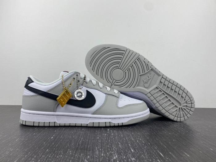 nike dunk low lottery grey fog dr9654-001