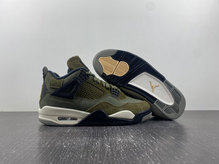 air jordan 4 craft "medium olive" fb9927-200