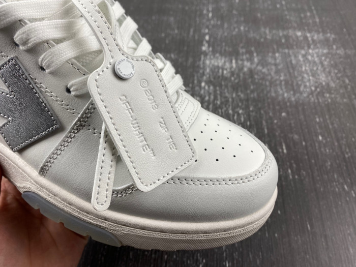 off-white out of office leather sneakers