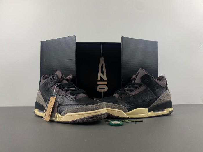 a ma maniere x air jordan 3 black fz4811-001