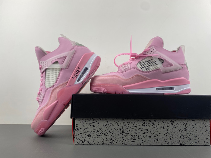 off-white x jordan 4 “pink”
