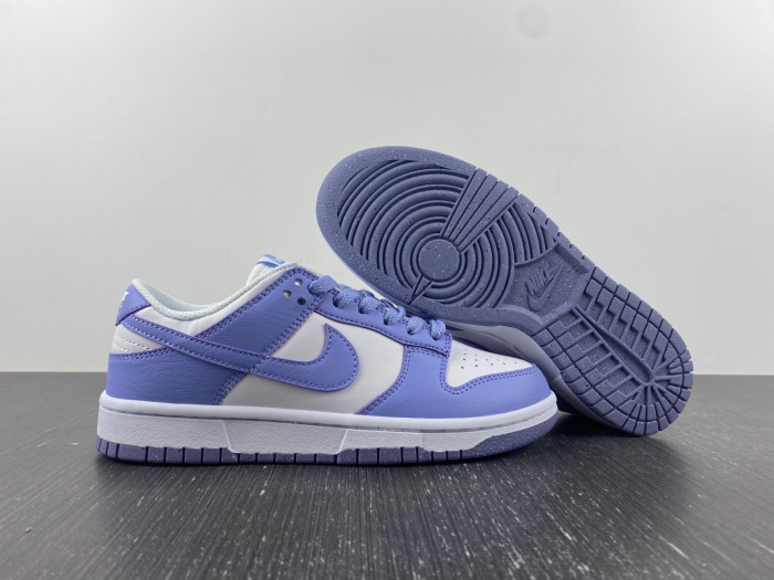 nike dunk low next nature "white/lilac" dn1431-103