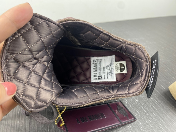 a ma maniére x air jordan 4 violet ore dv6773-220