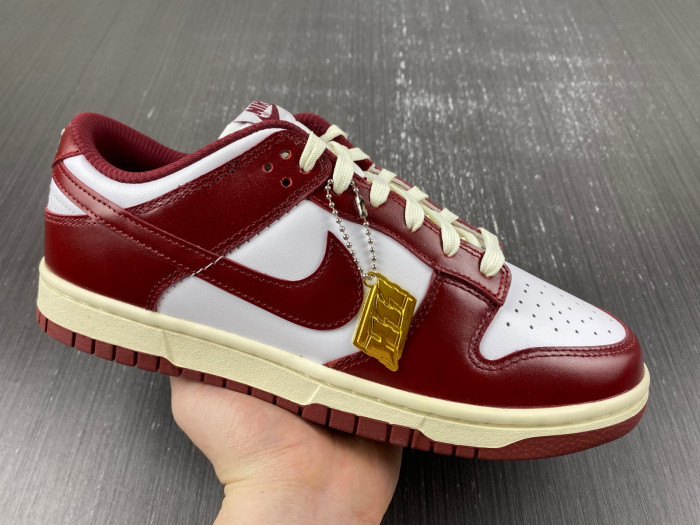 nike dunk low vintage "team red" fj4555-100