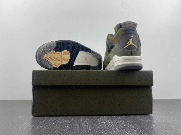 air jordan 4 craft "medium olive" fb9927-200