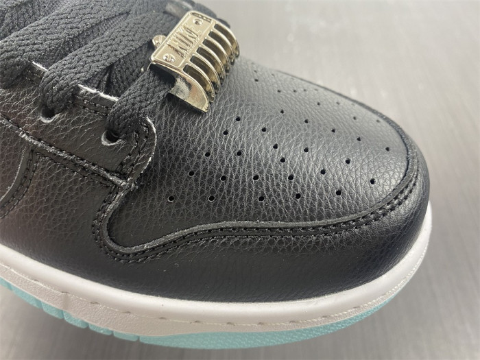 nike dunk low barber shop black dh7614-001