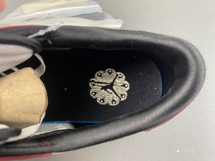 travis scott x air jordan 1 custom