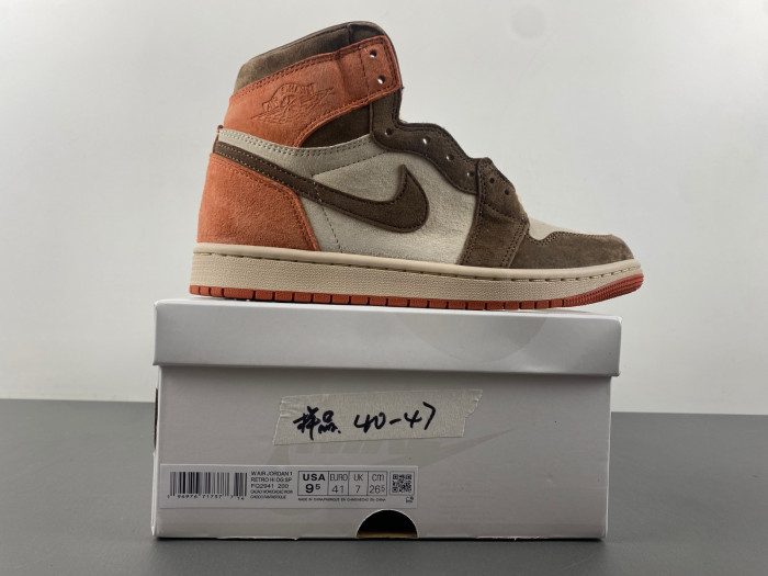 Air Jordan 1 High OG “Dusted Clay” FQ2941-200
