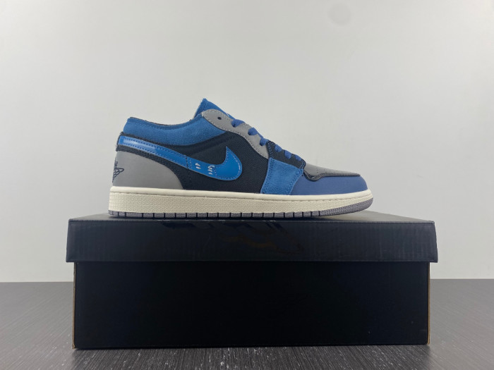 air jordan 1 low se craft "obsidian" dr8867-400