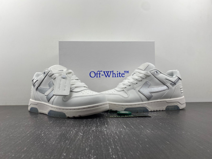 off-white out of office leather sneakers