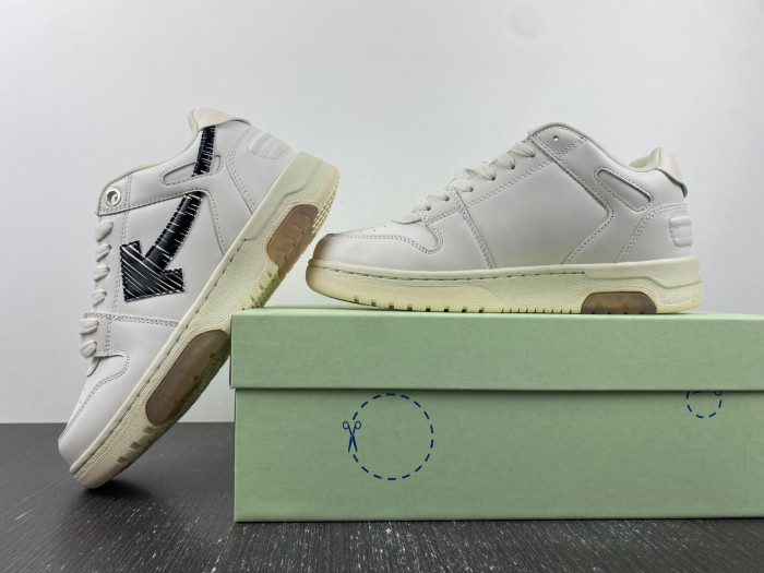 off-white out of office leather sneakers