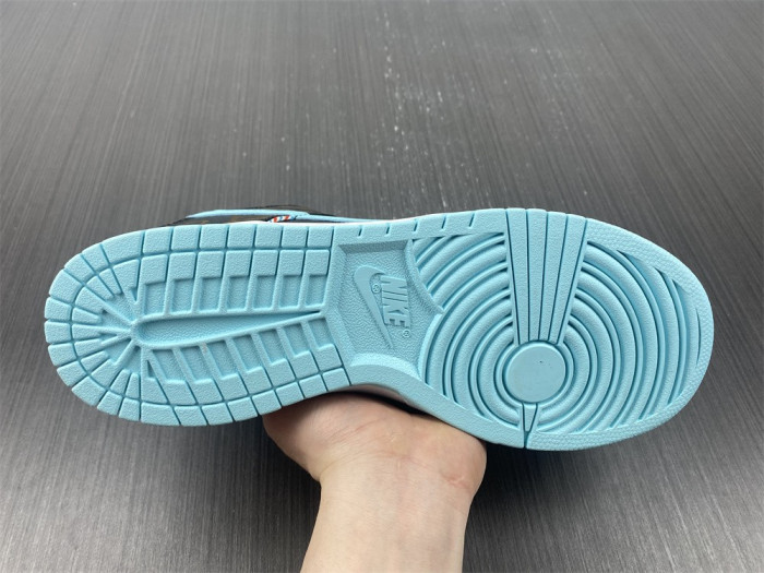 nike dunk low barber shop black dh7614-001