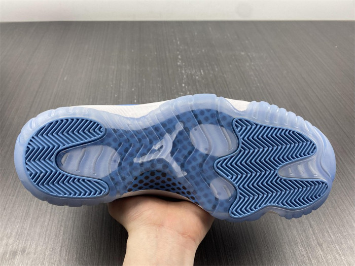 air jordan 11 low unc university blue 528895-106