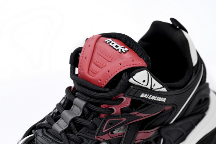 Ba*len*cia*ga track 2 sneaker military black white red 568614 w2gn3 6000