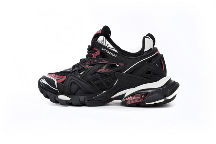 Ba*len*cia*ga track 2 sneaker military black white red 568614 w2gn3 6000