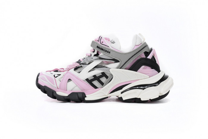 Ba*len*cia*ga track 2 sneaker pink white 568615 w3ae2 5291