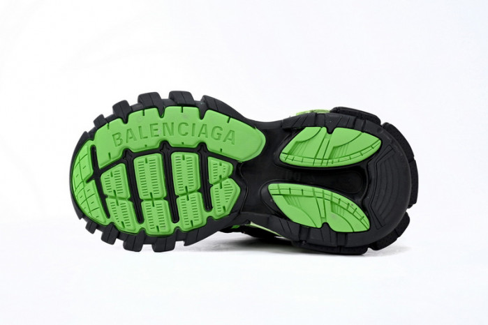 Ba*len*cia*ga track 2 sneaker black green 568614 w2gn3 1086