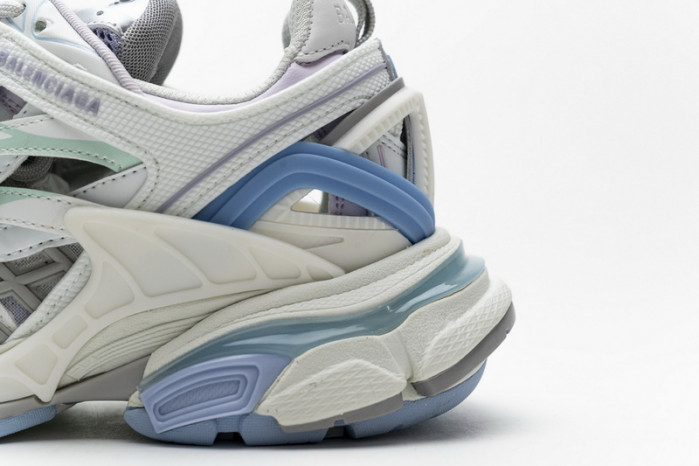 Ba*len*cia*ga track 2 sneaker white light blue 568615 w2gn3 9045