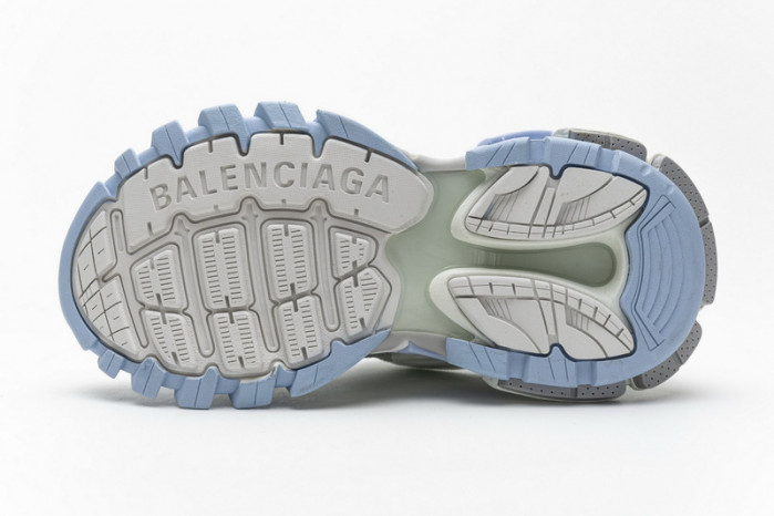 Ba*len*cia*ga track 2 sneaker white light blue 568615 w2gn3 9045