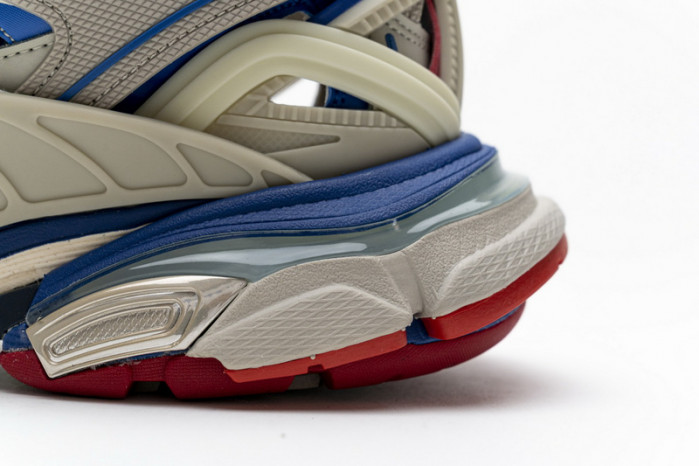 belanciaga Track 2 Sneaker Beige Blue 570391 W2GN2 8570