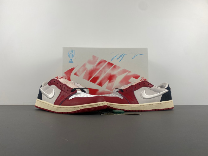 Trophy Room x Air Jordan 1 Low OG “Rookie Card: Home” HV6157-100