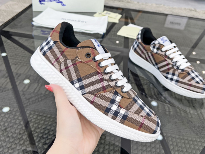 B**rry check terrace sneakers