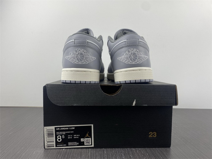 air jordan 1 low vintage stealth grey 553558-053