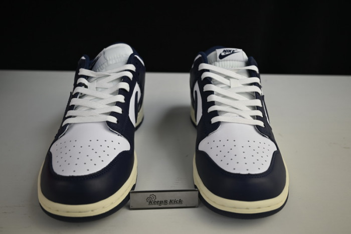 nike dunk low vintage navy dd1503-115