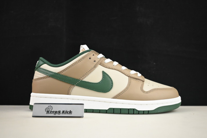 nike dunk low tan green fb7160-231