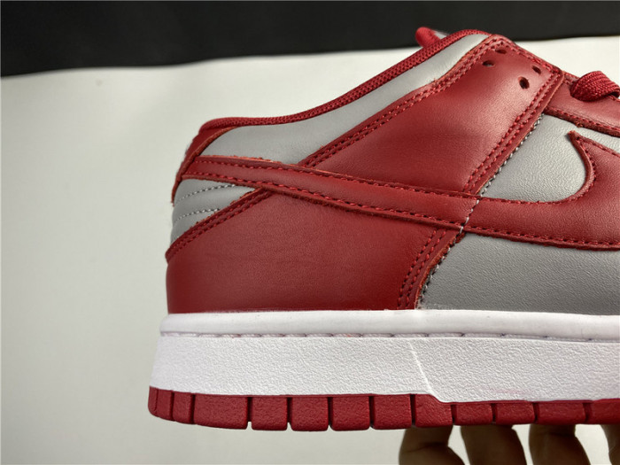 nike dunk low retro medium grey varsity red unlv (2021) dd1391-002
