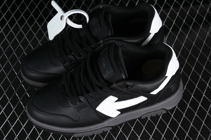 off-white out of office leather sneakers