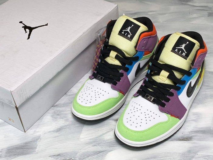 air jordan 1 mid se multi cw1140-100