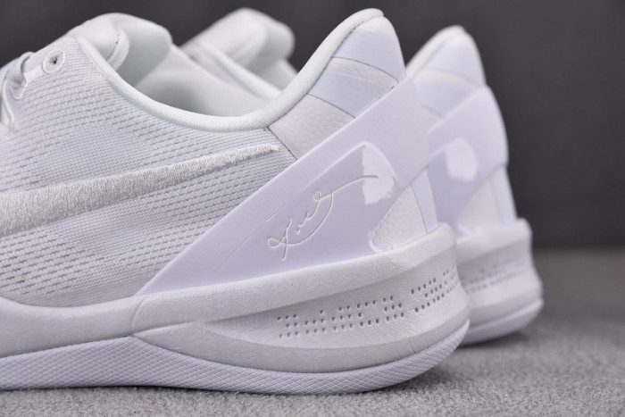 nike kobe 8 protro "halo" white fj9364-100