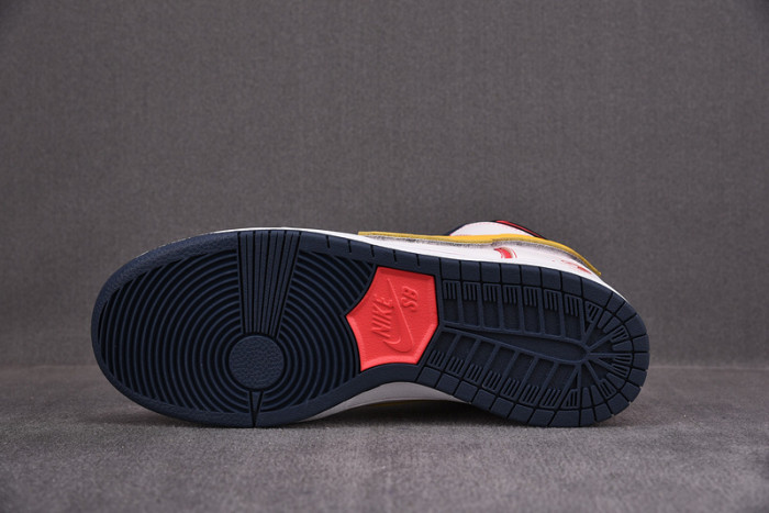 Nike Dunk SB High RX-0 Unicorn Gundam shoes DH7717-100