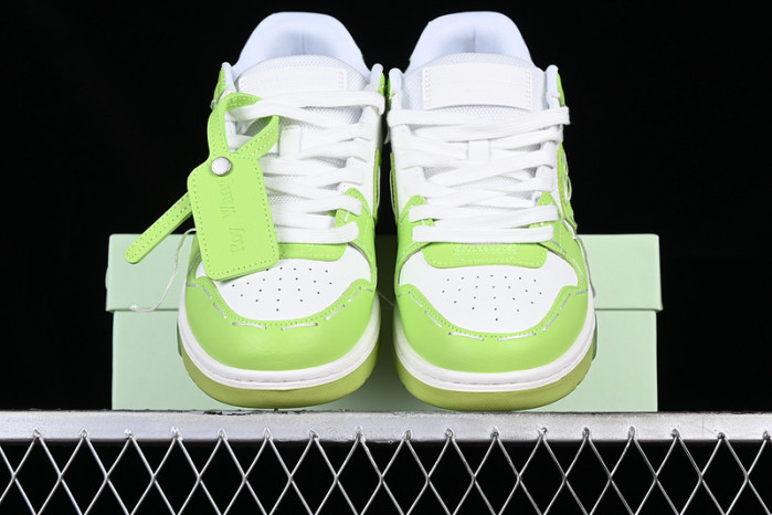 off-white out of office leather sneakers