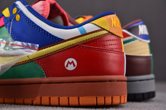 nike dunk low “what the mario”