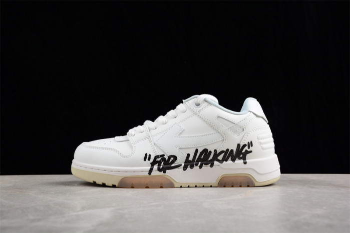 off-white out of office leather sneakers