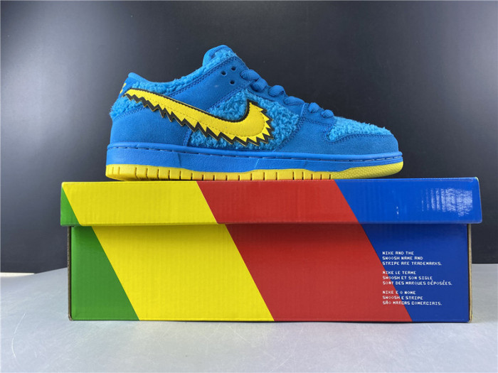 nike sb dunk low grateful dead bears cj5378-400