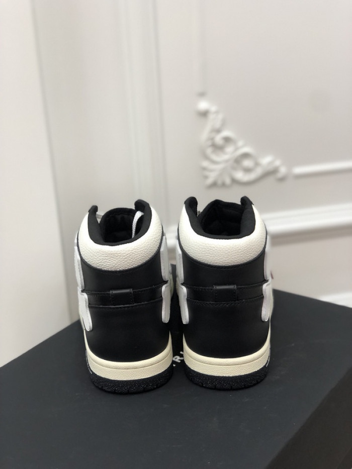 amiri* skel leather sneakers