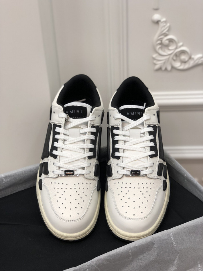 amiri* skel leather sneakers