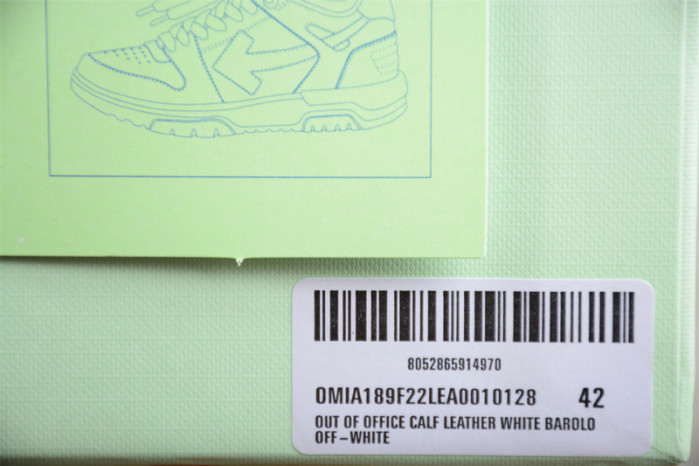 off-white out of office leather sneakers