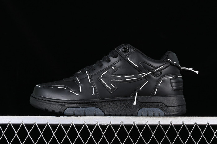 off-white out of office leather sneakers