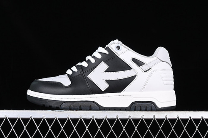 off-white out of office leather sneakers