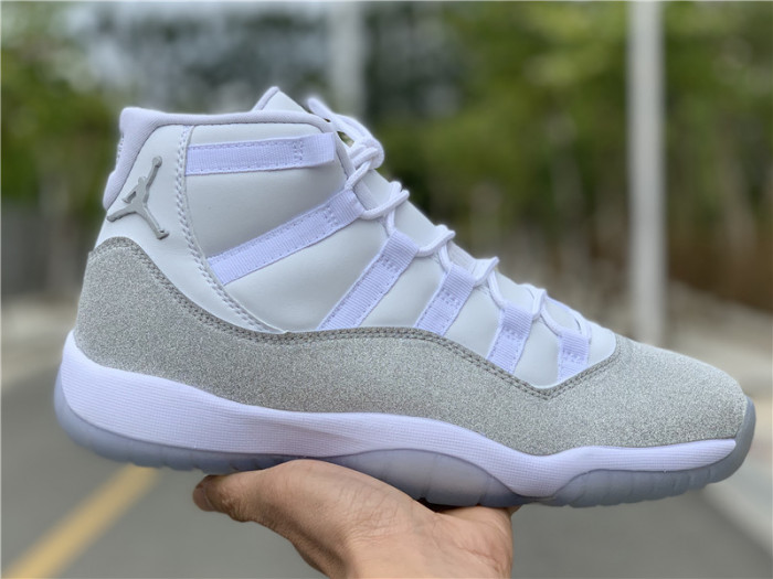 air jordan 11 retro "metallic silver" ar0715 100