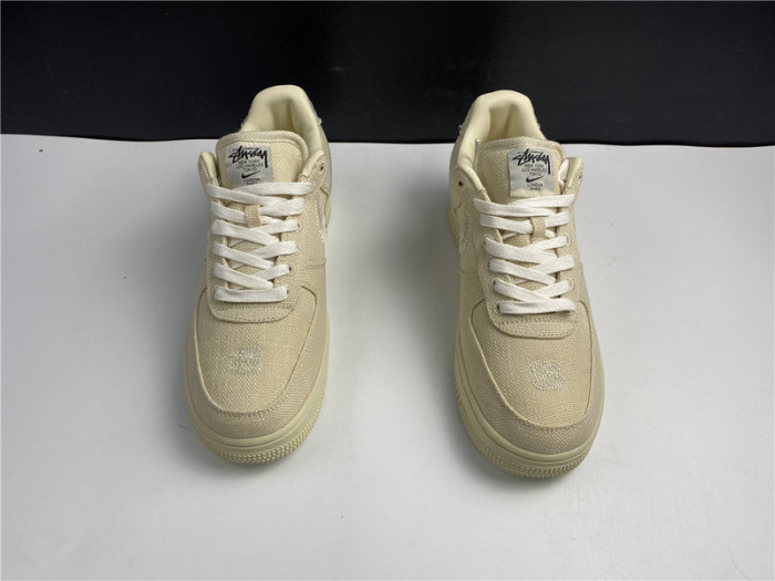 stussy nike air force 1 fossil cz9084-200